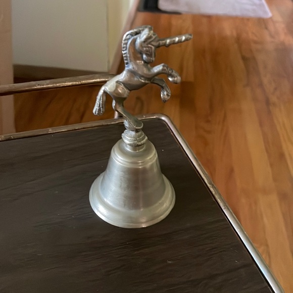 Vintage Other - Vintage Brass Unicorn Bell